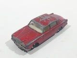 Vintage Lesney Products Matchbox No. 24 Rolls Royce Silver Shadow Red Die Cast Toy Car Vehicle with Opening Trunk