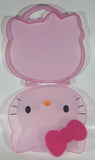 2012 Sanrio Hello Kitty Pink Stationery Storage Plastic Hinged Container