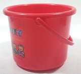 1994 Sanrio Hello Kitty Come On Everybody 3 1/2" Tall Plastic Pail Bucket Made in Japan