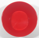2022 Mars Skittles 5 1/2" Wide Red Plastic Bowl