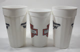Packer Plastics Harley Davidson Motor Cycles 1903 1998 95th Anniversary 6 1/4" Tall Plastic Cups Lot of 3