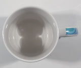 2006 Fox The Simpsons Matt Groening Homer Simpson with Donut 3 3/4" Tall Ceramic Coffee Mug Cup