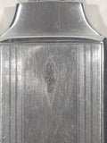 Antique Ronson Mastercase Chrome Art Deco Design Cigarette Case and Gas Lighter Combo