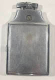 Antique Ronson Mastercase Chrome Art Deco Design Cigarette Case and Gas Lighter Combo