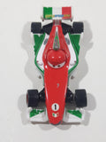 Disney Pixar Cars Francesco Beanoulli #1 Red Green White Die Cast Toy Race Car Vehicle V2800