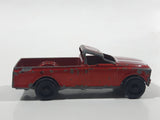Vintage Marx Pick Up Truck Red Die Cast Toy Car Vehicle Made in Hong Kong