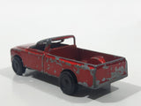 Vintage Marx Pick Up Truck Red Die Cast Toy Car Vehicle Made in Hong Kong