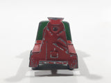 Vintage PlayArt Cement Mixer Green and Red Die Cast Toy Car Construction Building Equipment Vehicle