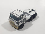 COE Semi Tractor Truck White Die Cast Toy Car Vehicle Made in Hong Kong