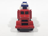 Unknown Brand Red Blue White Cement Mixer Truck Die Cast Toy Car Vehicle