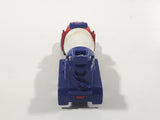 Unknown Brand Red Blue White Cement Mixer Truck Die Cast Toy Car Vehicle