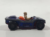 Vintage 1973 Lesney Products Rolamatics Beach Hopper Purple with Pink Speckles Die Cast Toy Car Vehicle - Bouncing Driver