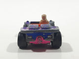 Vintage 1973 Lesney Products Rolamatics Beach Hopper Purple with Pink Speckles Die Cast Toy Car Vehicle - Bouncing Driver