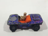 Vintage 1973 Lesney Products Rolamatics Beach Hopper Purple with Pink Speckles Die Cast Toy Car Vehicle - Bouncing Driver
