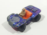 Vintage 1973 Lesney Products Rolamatics Beach Hopper Purple with Pink Speckles Die Cast Toy Car Vehicle - Bouncing Driver