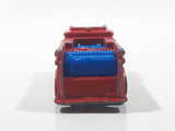 1982 Hot Wheels Fire Eater Red Fire Truck Die Cast Toy Car Vehicle - BW - Blue Lights - Hong Kong