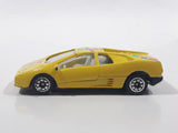 Rare Road Champs Speedsters Lamborghini Diablo Yellow Die Cast Toy Car Vehicle