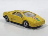 Rare Road Champs Speedsters Lamborghini Diablo Yellow Die Cast Toy Car Vehicle
