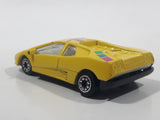 Rare Road Champs Speedsters Lamborghini Diablo Yellow Die Cast Toy Car Vehicle