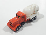Vintage 1970s Yat Ming Speed Wheels GS-36 Semi Tanker Truck Orange Die Cast Toy Car Vehicle