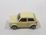 2021 Hot Wheels HW J‑Imports Custom '70 Honda N600 Cream Yellow White Die Cast Toy Car Vehicle