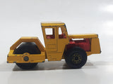 Vintage 1979 Lesney Matchbox No. 72 Bomag Road Roller Yellow Die Cast Toy Car Construction Vehicle
