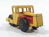 Vintage 1979 Lesney Matchbox No. 72 Bomag Road Roller Yellow Die Cast Toy Car Construction Vehicle