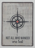 Not All Who Wander Are Lost 2" x 2 3/4" Fridge Magnet