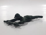 Soldier Laying Down with Gun 4 1/2" Long Green Heavy Metal Bottle Opener