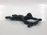 Soldier Laying Down with Gun 4 1/2" Long Green Heavy Metal Bottle Opener
