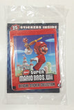 2012 MJ Holding Company Enter Play Nintendo New Super Mario Bros. Wii Official Sticker Collection 25 Stickers Inside New in Package