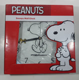 2019 Peanuts Worldwide LLC Peanuts Snoopy Wall Clock with Woodstock Hand 11.8" New in Box