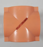 Vintage Light Pink 6 3/4" Tall British Plastic Telephone Booth Shaped Coin Bank