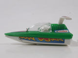 Kinder Surprise K96 n40 Green Speed Boat Miniature Toy Car Vehicle
