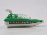 Kinder Surprise K96 n40 Green Speed Boat Miniature Toy Car Vehicle