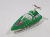 Kinder Surprise K96 n40 Green Speed Boat Miniature Toy Car Vehicle