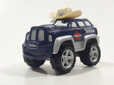 2000 Maisto Hasbro Tonka Lil Chuck & Friends Sheriff Police Cop Car Dark Blue Die Cast Toy Car Vehicle