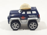 2000 Maisto Hasbro Tonka Lil Chuck & Friends Sheriff Police Cop Car Dark Blue Die Cast Toy Car Vehicle