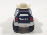 2000 Maisto Hasbro Tonka Lil Chuck & Friends Sheriff Police Cop Car Dark Blue Die Cast Toy Car Vehicle