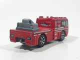 2009 Matchbox Emergency Response Fire Engine 2006 Ladder Truck Fire Department Red Die Cast Toy Car Vehicle