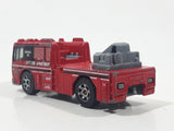 2009 Matchbox Emergency Response Fire Engine 2006 Ladder Truck Fire Department Red Die Cast Toy Car Vehicle