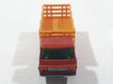 Vintage 1976 Lesney Matchbox Superfast No. 71 Dodge Cattle Truck Brown Die Cast Toy Car Vehicle