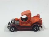 1980 Hot Wheels Oldies But Goodies Dumpin' A Dump Truck Orange and Brown Die Cast Toy Car Vehicle