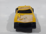 Vintage Tonka Clutch Popper Yellow Pressed Steel Friction Toy Car Vehicle