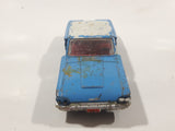 Very Rare Vintage Meccano Dink Toys Ford Thunderbird Coupe Blue with White Roof 1/42 Scale Die Cast Toy Car Vehicle
