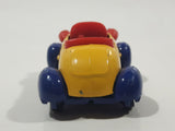 Vintage Tomy Tomica Walt Disney Productions No. 55-56 Donald Duck's Car Yellow Blue Red  Die Cast Toy Car Vehicle