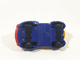 Vintage Tomy Tomica Walt Disney Productions No. 55-56 Donald Duck's Car Yellow Blue Red  Die Cast Toy Car Vehicle