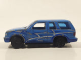 MotorMax No. 6061 Ford Explorer Blue Die Cast Toy Car Sport Utility Vehicle SUV