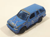 MotorMax No. 6061 Ford Explorer Blue Die Cast Toy Car Sport Utility Vehicle SUV
