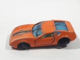 Vintage 1973 Lesney Matchbox Superfast No. 3 Monteverdi Hai Orange Die Cast Toy Car Vehicle with Opening Doors